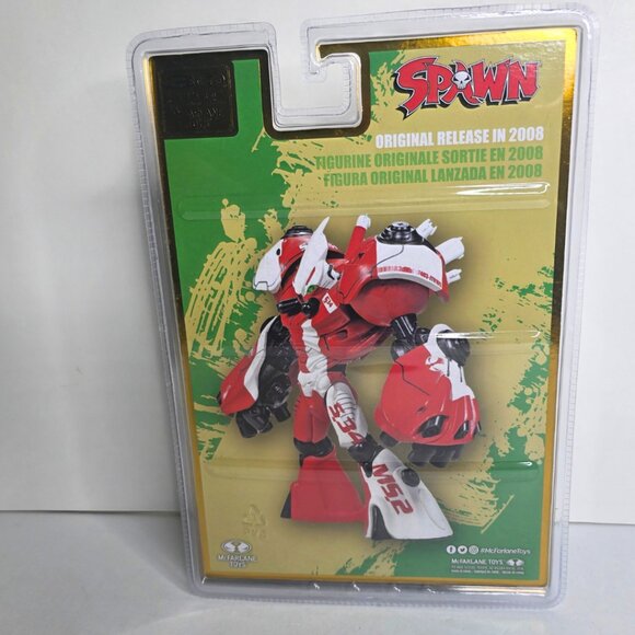 SDCC 2025 McFarlane Toys Robot Wars Spawn Autographed By Todd McFarlane - SIGNED - Picture 7 of 9